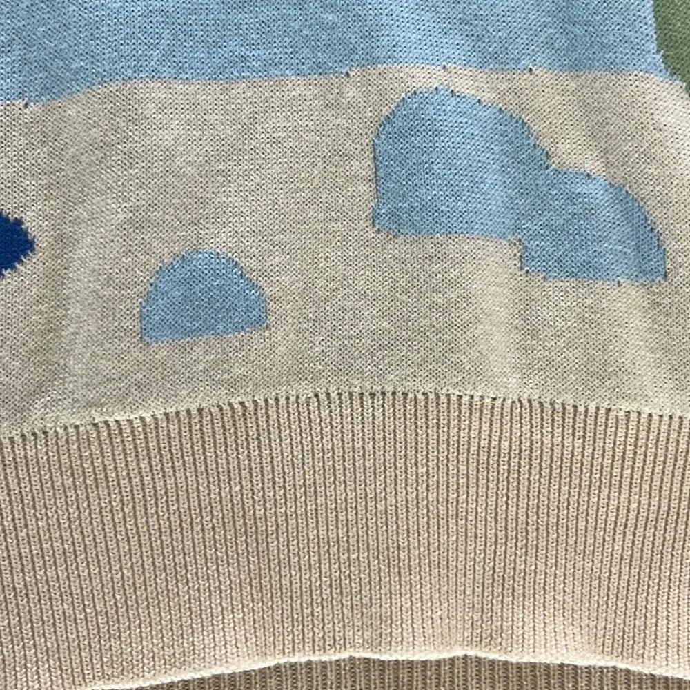 ModCloth Blue Desert Moonscape Sweater - Picture 7 of 14
